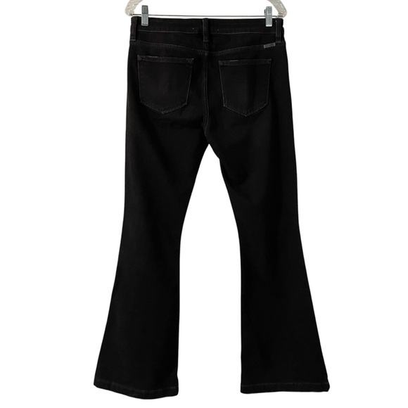 KANCAN Mid Rise Button Fly Flare Dark Gray Jeans Women’s Size 11/29 - Picture 6 of 12